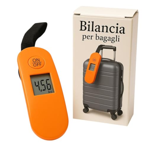 PinoLab Báscula digital portátil para equipaje, 40 kg, con pantalla LCD precisa, medición de peso, maletas aeropuerto, ligera, compacta