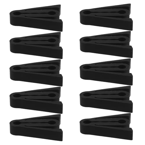 Protector de cerradura de coche de silicona negra, amortiguador y reducción de ruido