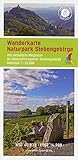  Wanderkarte Naturpark Siebengebirge: Mit aktuellen Wegeplan im Naturschutzgebiet Siebengebirge. Maßstab 1:25.000