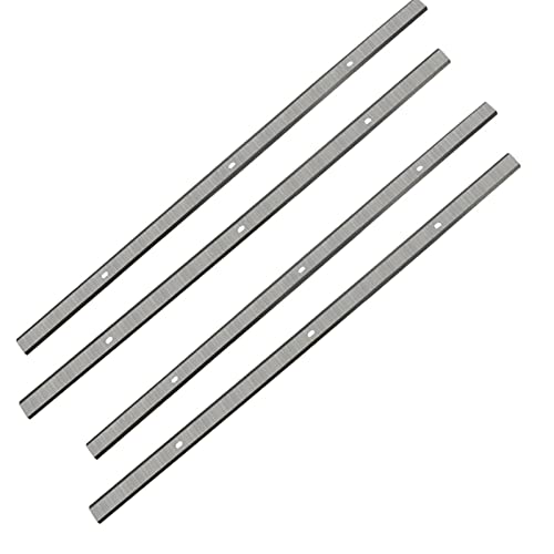 Générique WNJ-Tool, 4 pièces 13 333mm HSS Couteau Rabot Lame pour Scheppach PLM1800 Outil de Travail du Bois,pour DH 330, DH316
