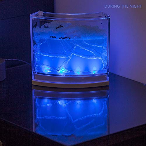 Navadeal PTANOSLED Ant Farm Habitat For Kids W/ Led Light – Stem Toys, Educational & Science Kit thumb #3