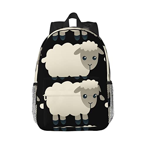 PartyUnix Bolsa de hombro ligera de oveja, 15 pulgadas, ligera y fácil de llevar, adecuada para...