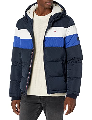 Image of Tommy Hilfiger Men's Classic Hooded Puffer Jacket (Standard and Big & Tall)