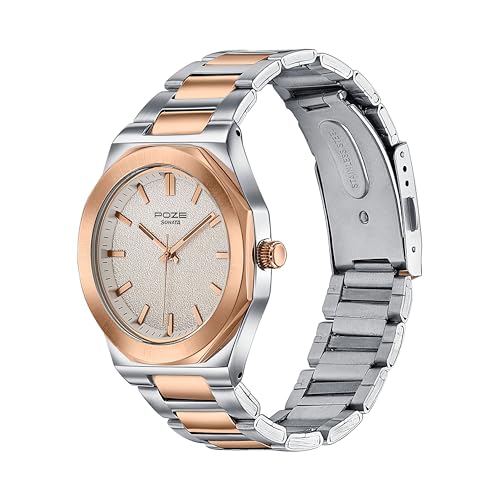 Image of Sonata Bi Metal Breeze Quartz Multicolor Round Dial Men's Watch | Stainless Steel Material | Multi Color Band - SP70071KM01