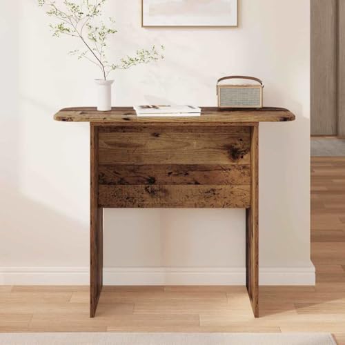 Aparador para sofá de madera vieja con diseño moderno y estructura robusta 5