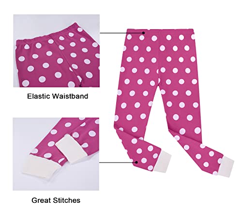 Benaive Girls Easter Pajamas Kids Bunny Easter Pjs Long Sleeves Set 100% Cotton Novelty Girls Sleepwear 2 Pieces Size 12 - image 5