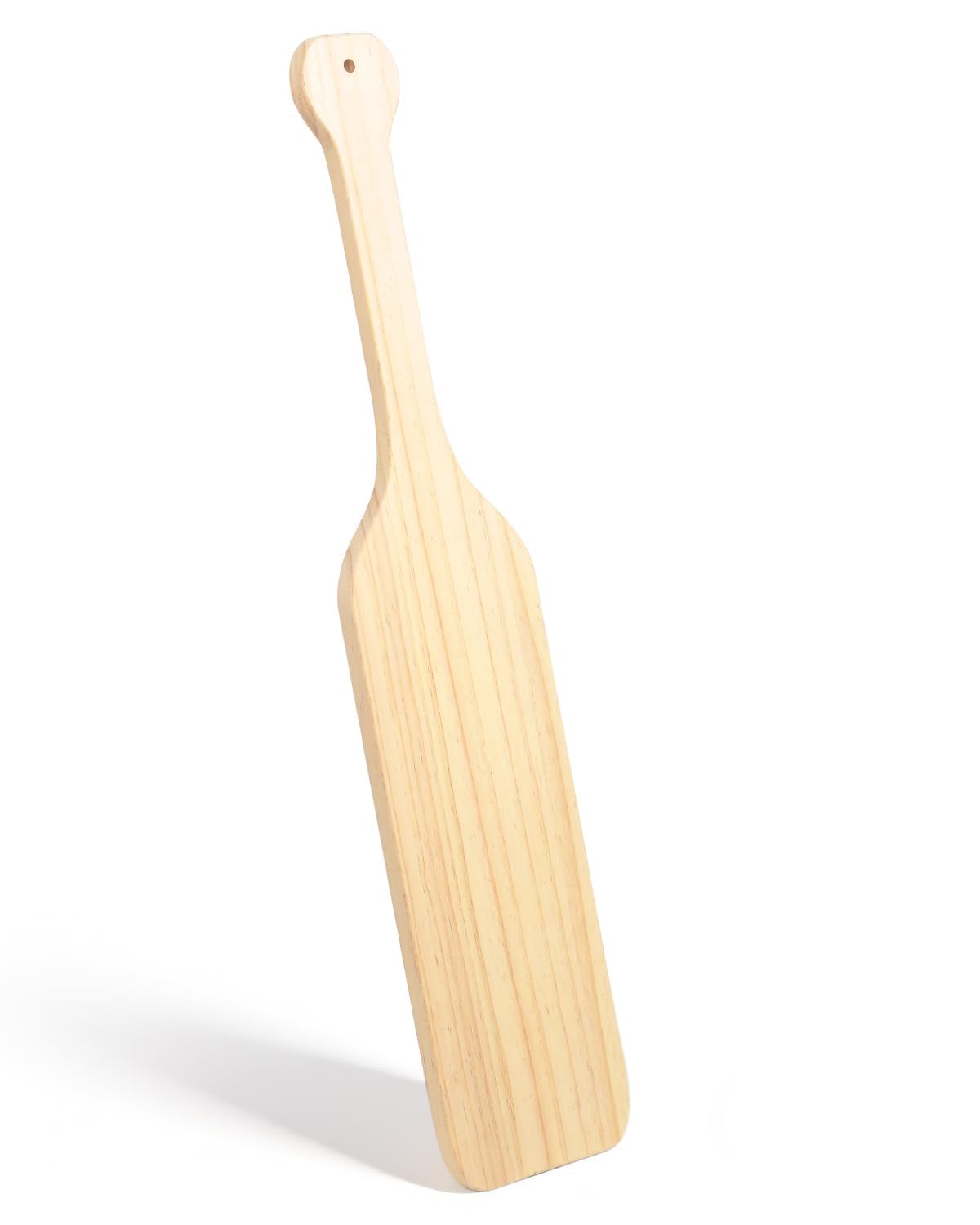 Paleta de hermandad de 22 pulgadas, paleta de madera de pino maciza sin acabar, paleta de fraternidad de madera lisa para dibujo/manualidades