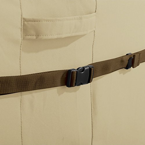 Image of Classic Accessories 55-628-031501-00 Veranda Full Coverage Center Grill Island Cover, Medium