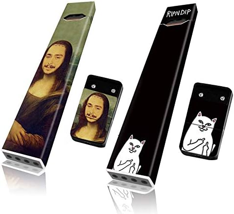 2 Pack Juul Skin Huge Selection of Juul Wrap Styles 3M Protective Juul Sticker (Post Melone & Rip n Dip)