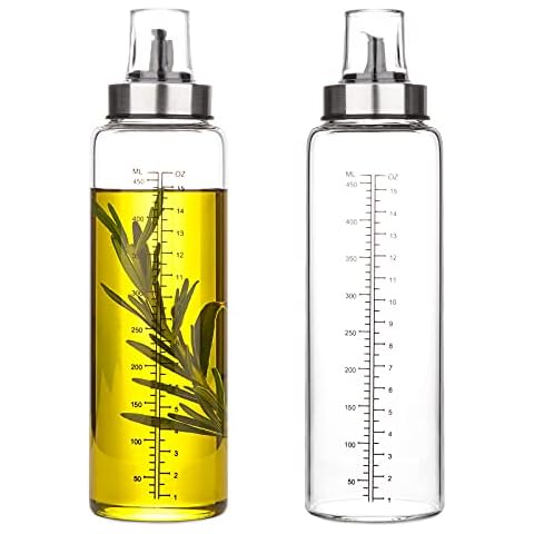 Hotder Pulverizador de aceite 2 palos, botella vidrio Cover