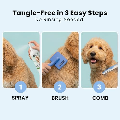 Dog Detangler Spray, Leave-in Conditioner Spray for Dogs, Lavender, 16 OZ — view 3