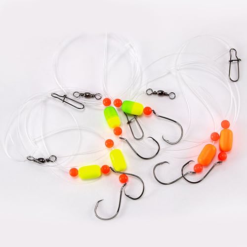 Set de 3 líderes de pesca de alta resistencia para agua salada miniatura 4