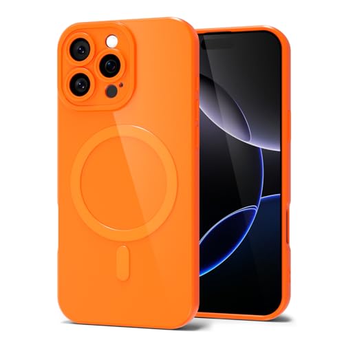 Coque iPhone 16 Pro Max Magsafe silicone pour un look féminin et coloré