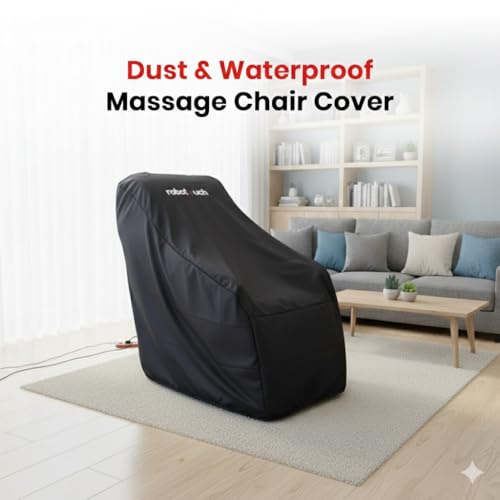 Image of RoboTouch Premium Full-Body Massage Chair Cover - Universal Dustproof & Scratch-Proof Protector for Massage Chairs | Water-Resistant Polyester Fabric | Pet Friendly & Easy Fit