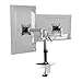 Produktbild RICOO Monitor Halterung Tisch, Dual Monitor Arm für 13 - 27 Zoll, Monitorhalterung 2 Monitore, Bildschirmhalterung 2 Monitore TS0811, Monitorarm, Bildschirm Halterung VESA, Bildschirmständer