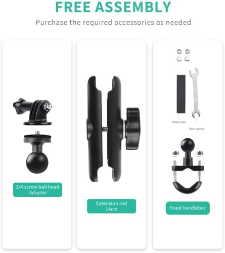 GIRIK Store GIRIK 360° Motorcycle Bike Camera Holder - Image 6