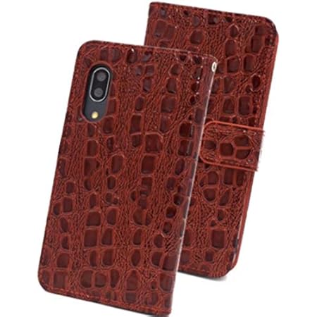 Amazon Co Jp Aquos Sense3 クロコダイルレザーデザイン手帳型ケース アクオスセンス3 Sh 02m Shv45 Aquos Sense3 Lite Basic ケース ワイモバイル 楽天モバイル Uqモバイル カバー スマホケース スマホカバー 携帯ケース 背面 赤黒 かわいい 柔らかい 手帳ケース クロコ