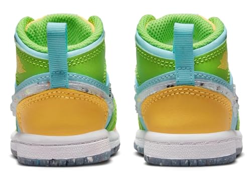 Jordan Toddler's 1 Mid SE Glacier Ice/White-Citron Pulse (DX4369 400) - 64