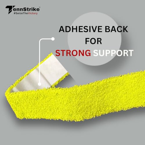 Image of Towel Grip for Badminton | High Moisture & Sweat Absorption | Cushioned Feel with Firm Hold | Anti-Slip Towel Overgrip | Multiple Colors | Pro Player Choice