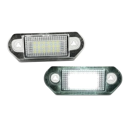 Luz de matrícula para Skoda Octavia 1996 2004 2008 lámpara LED blanca de placa trasera