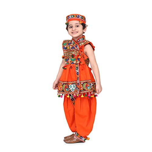 Embroidered Sleeveless Kedia Dhoti set- Black2