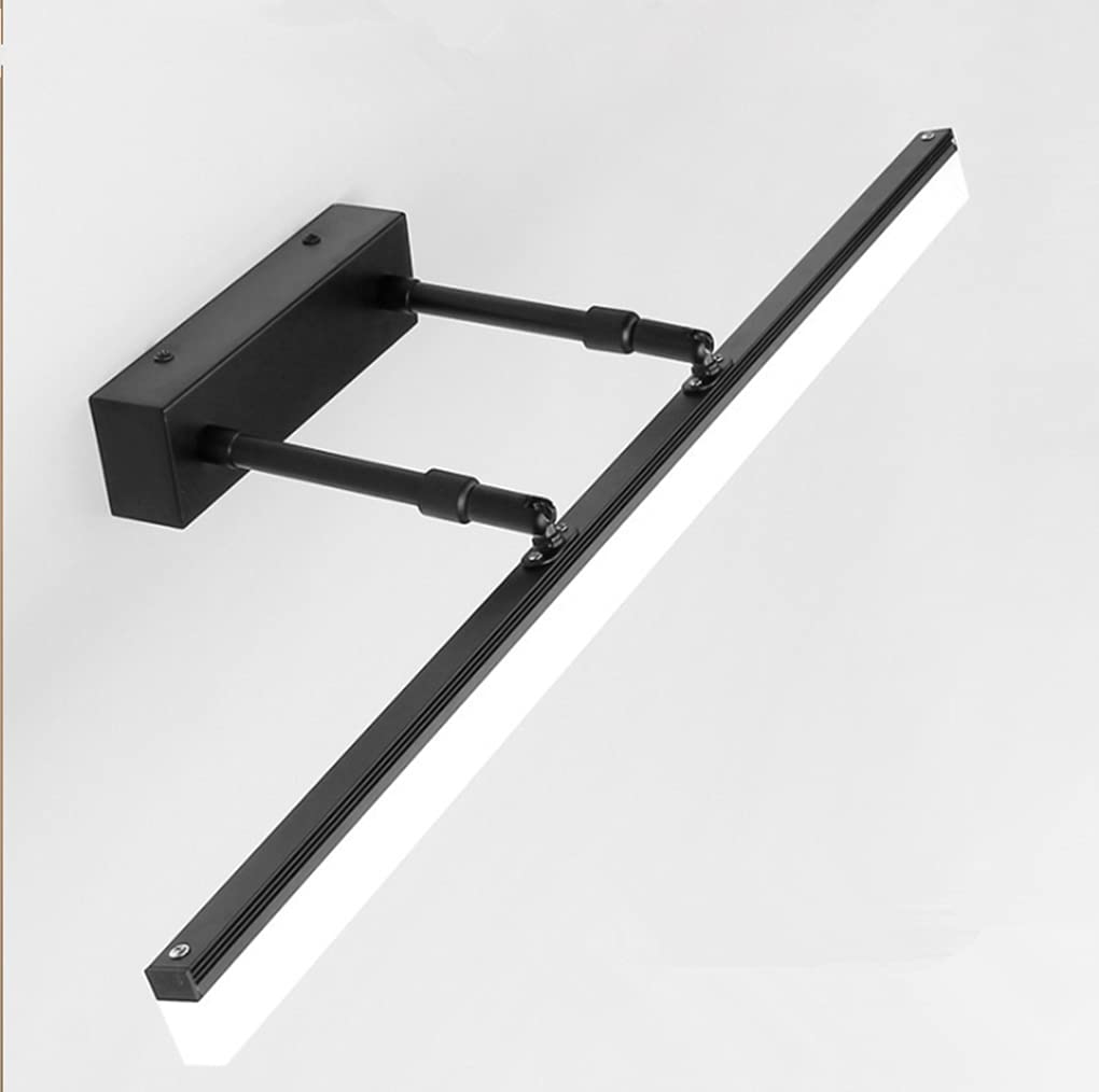 D'oro, 60cm, LED Luce dello Specchio Bagno Impermeabile, Angoli Regolabili, per Trucco e Armadio, Lampada da Parete