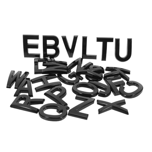 Lettres Adhésives pour Porte Entrée et Alphabet Jeu Déco Mikikit