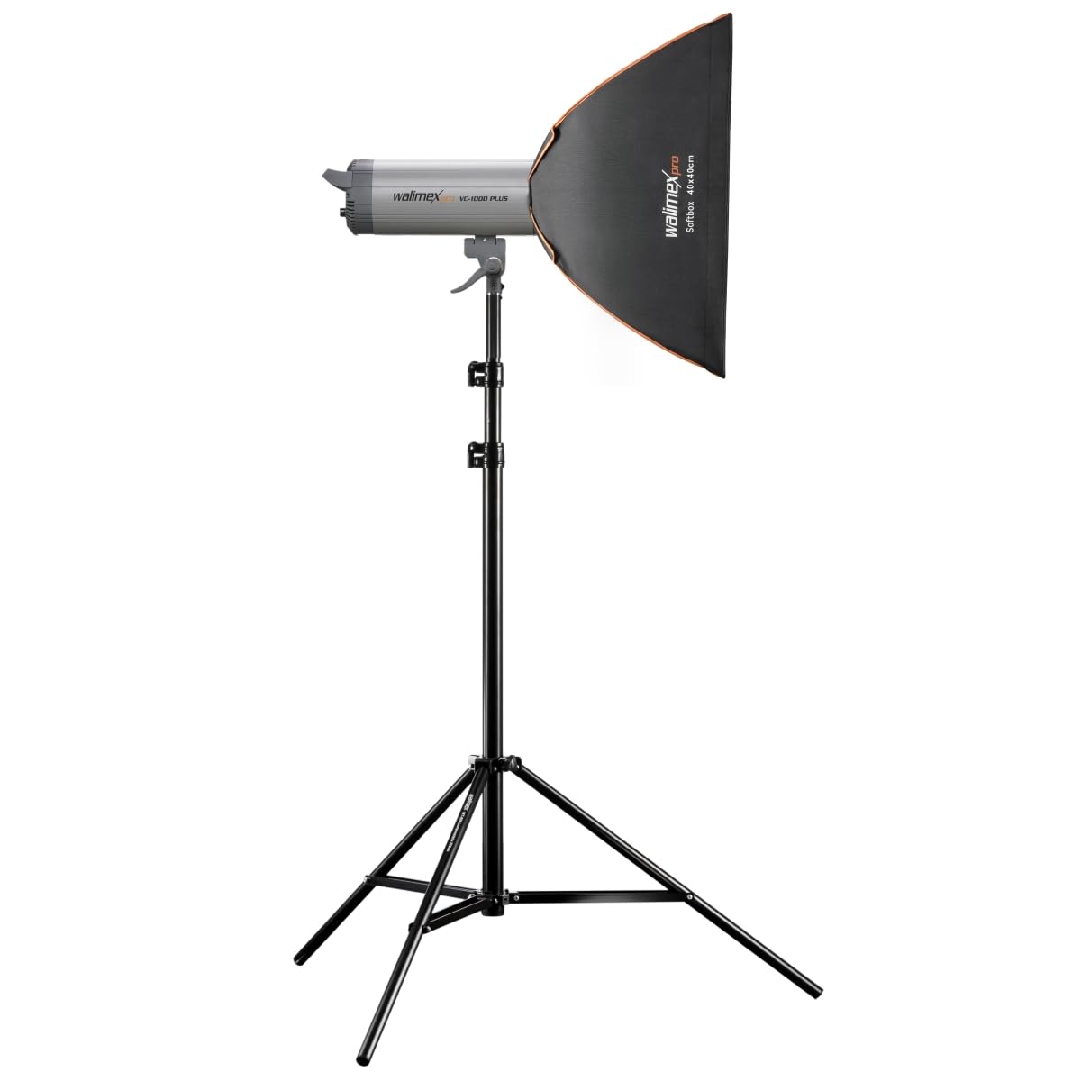 walimex pro 40 x 40 cm walimex pro & K Softbox - pomarańczowa linia