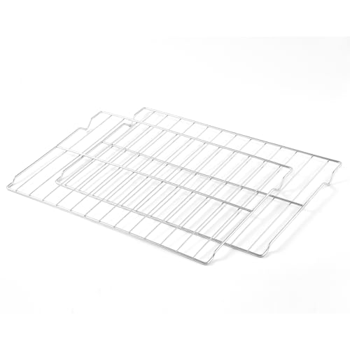 W10256908 Oven Rack Replacement for Whirlpool Stove Oven Parts Amana Maytag Kenmore Jenn-Air Range Oven Racks 304 Stainless Steel WPW10256908 Oven Wire Rack Baking Rack 24 x 15.7 Not Universal 2 Pcs