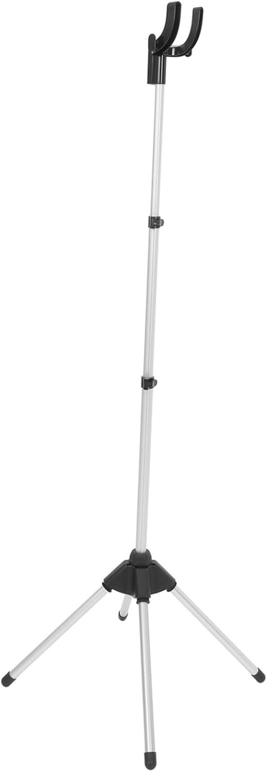 GLEAVI Foldable Adjustable Height Garment Steamer Rack Portable Clothes Drying Stand for Handheld Steam Irons for Home Use and Travel