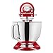 KitchenAid KSM180QHSD 100 Year Limited Edition Queen of Hearts Stand Mixer, Passion Red, 5 Qt