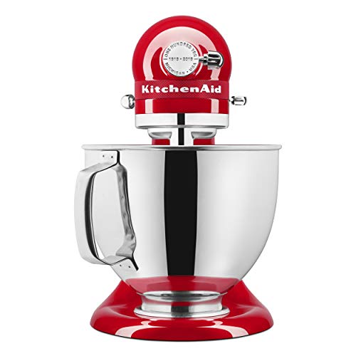 KitchenAid KSM180QHSD 100 Year Limited Edition Queen of Hearts Stand Mixer, Passion Red
