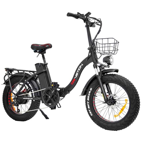 Woozis Bicicleta Eléctrica de Montaña, Cuadro de Aluminio, Frenos de Disco Hidráulicos, Cambio Shimano, Compatible con Batería Samsung, CST Fat Bike 20x4.0 (Negro, Amperio-Hora, 10)