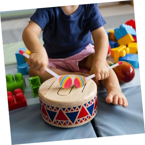 Baquetas de percusión de plástico multicolor 10 piezas miniatura 3