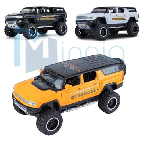 Image of Die Cast Metal Toy Car Model Hummer EV 1:24 Scale