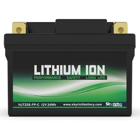 Skyrich HJTZ5S-FP-C Lithium Motorcycle Battery Cover
