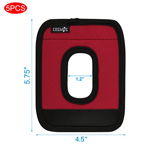 Cosmos 5 Pcs Neoprene Hollow Handle Wrap