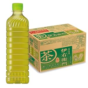 【少し多め】サントリー 伊右衛門 ラベルレス お茶 600ml×24本 1,443円（60.1円/本）！プライム会員送料無料！