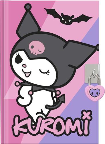 Journal avec stylo magique Kuromi pour filles kit papeterie et stylo Topper