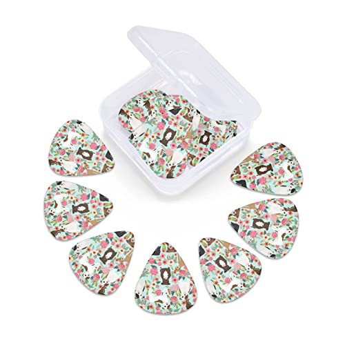 Médiators en celluloïd coloré pour guitare – 3 épaisseurs différentes – Art abstrait – Pour basse, amateurs de musique – Guitares électriques et acoustiques – Comprend 0,46 mm, 0,71 mm, 0,96 mm - Les Beatles, Paul McCartney, John Lennon, RIngo Starr, George Harrison Médiators en celluloïd coloré pour guitare - 3 épaisseurs différentes - Art abstrait - Pour basse, amateurs de musique - Guitares électriques et acoustiques - Comprend 0,46 mm, 0,71 mm, 0,96 mm – Image 7