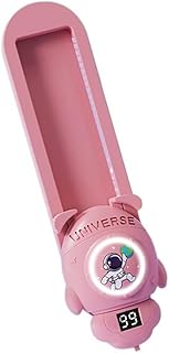 BebexI Children Touch High Jump Counter Toy, Height Training Touch Counter, LED Digital Display Count, Voice Broadcast Touch Counter (Color : Style2 Pink)