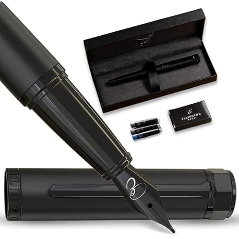 Ellington Luxury Fountain Pen Set with Ink Cover