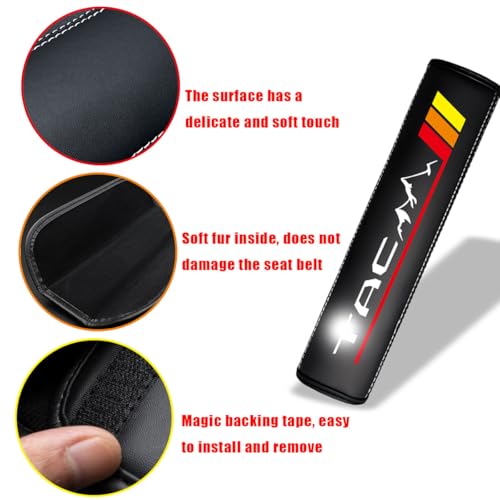 Image of 2PCS Car Seat Belt Cover Pad Seatbelt Pad Accessories (TAC)