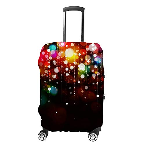 Housse pour bagages de voyage magenta pour éviter les rayures et l'ouverture de valise