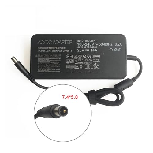 Adaptador de CA de 20V 14A 280W cargador de corriente para portátiles y estaciones de soporte 3