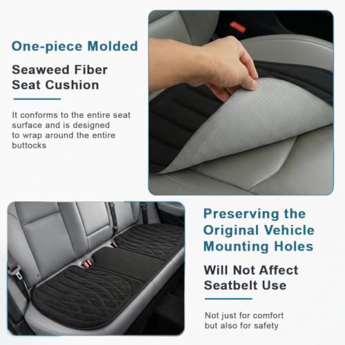 Image of STHIRA Car Seat Cushion Set Breathable Non Slip Seat Covers for Cars
