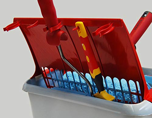 NESPOLI 80213 Secchiello per vernice, rosso, set