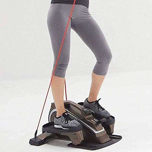 Image of Exercise Step Machine Portable Mute Stepper Pedal, Fitness Stair Stepper with LCD Monitor, Exercise Machine with Resist