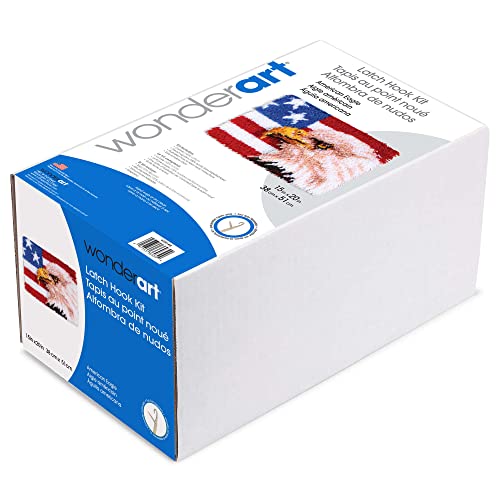 Image of Wonderart Latch Hook Yarn, American Eagle