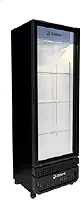 Expositor Vertical Imbera 485 Litros Inverter Porta de Vidro Preto VRS16 - Bivolt